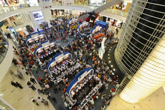 Pengunjung banjiri Travel Fair di Senayan