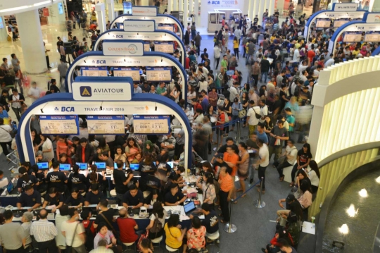 Pengunjung banjiri Travel Fair di Senayan