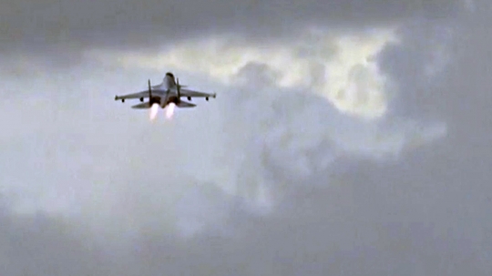 Deretan jet tempur Rusia 'angkat kaki' dari Suriah
