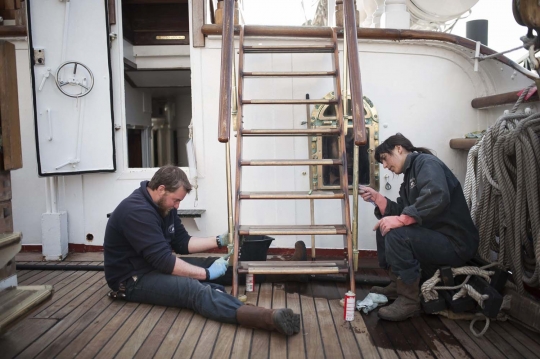 Mengunjungi antiknya kapal layar tertua di Prancis