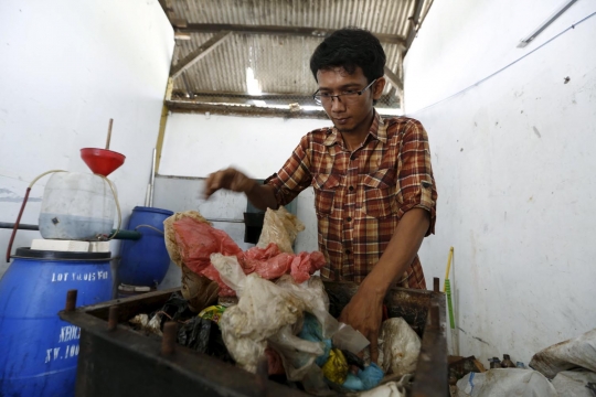 Inovatif, Hamidi ciptakan bahan bakar dari sampah plastik