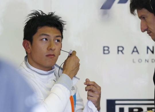 Aksi Rio Haryanto unjuk kebolehan di latihan pertama GP Australia