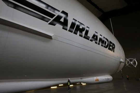 Ini Airlander 10, pesawat terbesar sejagat
