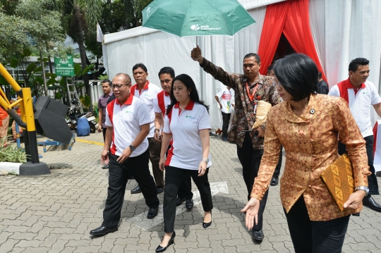 Puan Maharani deklarasikan revolusi mental di Kantor BPJS