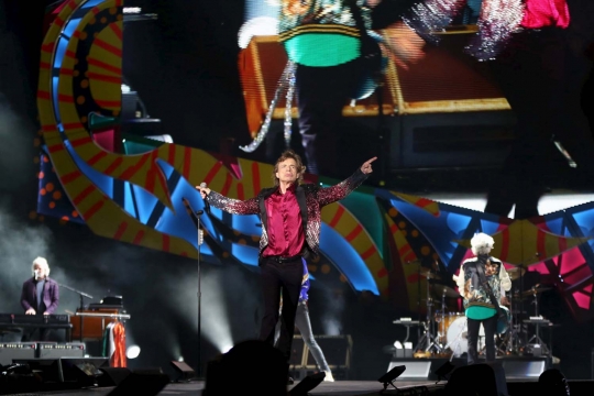Aksi memukau The Rolling Stones gelar konser perdana di Kuba