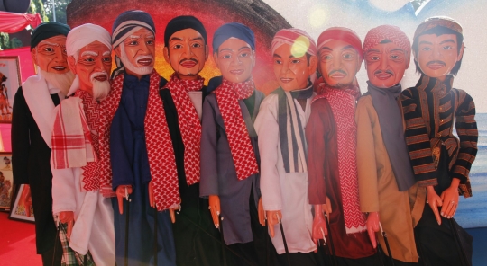 Keragaman budaya di festival wayang 'Pesona Indonesia'