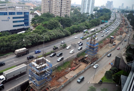 Proyek jalur layang MRT terkendala pembebasan lahan