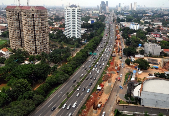 Proyek jalur layang MRT terkendala pembebasan lahan