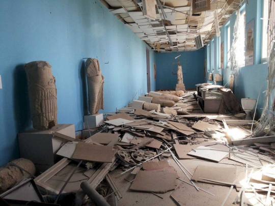 Berhasil rebut kembali kota kuno Palmyra, sejumlah artefak hancur