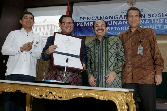 Pramono Anung canangkan Zona Integritas di lingkungan Setkab