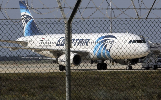Ini pesawat EgyptAir yang dibajak