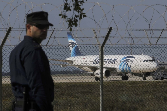 Ini pesawat EgyptAir yang dibajak