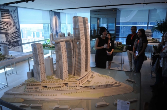 Deretan gedung pencakar langit siap hiasi China dan Singapura