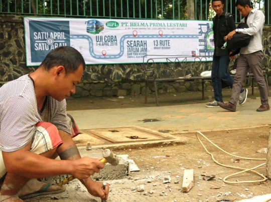 Mengintip persiapan sistem satu arah di Bogor