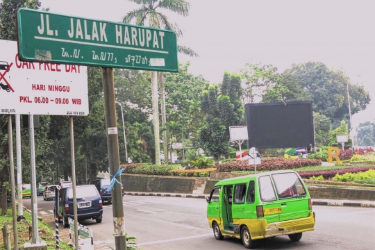 Mengintip persiapan sistem satu arah di Bogor