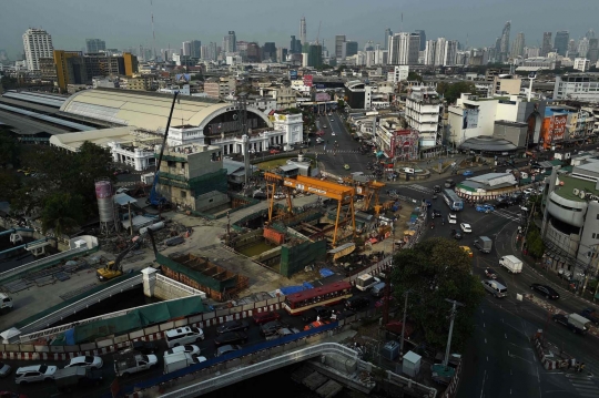 Intip cara Thailand bangun jalur bawah tanah MRT