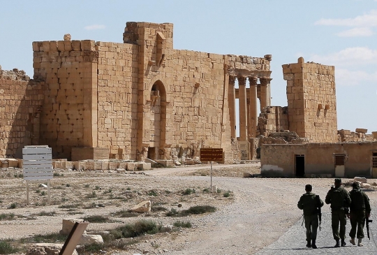 Mengintip persembunyian ISIS di Palmyra