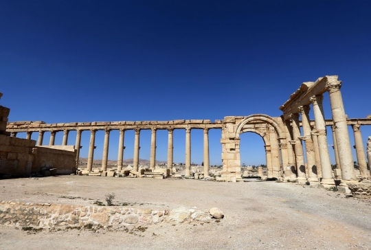Mengintip persembunyian ISIS di Palmyra