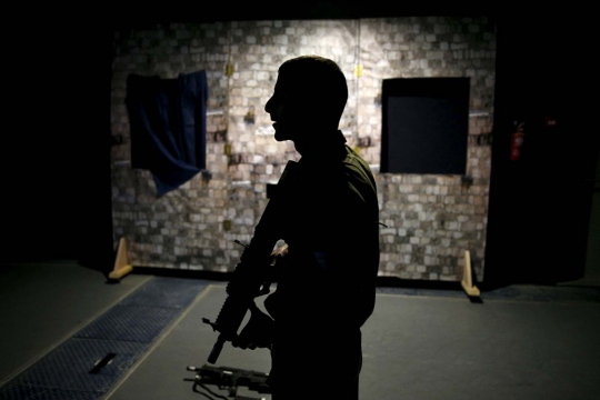 Intip tentara Israel latihan perang lawan Palestina lewat simulator