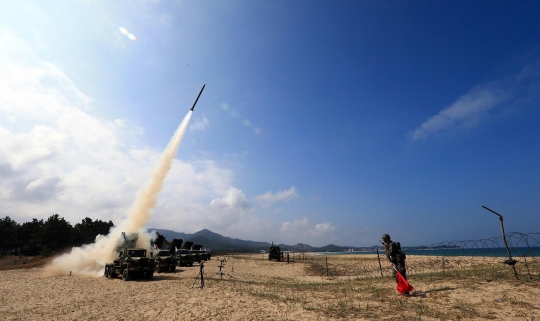 Aksi militer Korsel luncurkan roket di perbatasan Korut