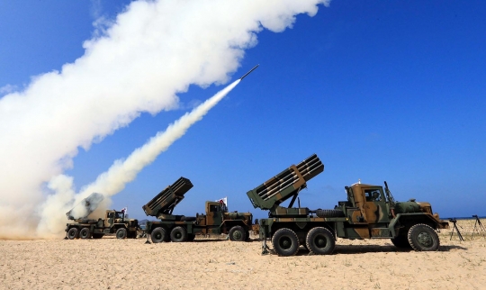 Aksi militer Korsel luncurkan roket di perbatasan Korut