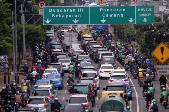 Uji coba penghapusan 3 in 1, Jakarta makin macet parah