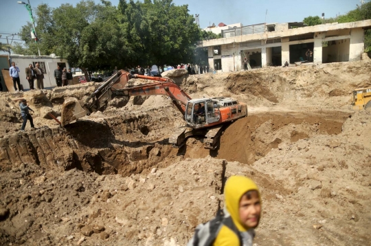 Penemuan gereja berusia 1.500 tahun di bawah tanah Jalur Gaza