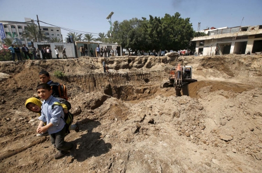 Penemuan gereja berusia 1.500 tahun di bawah tanah Jalur Gaza