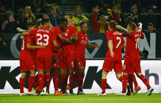 Liverpool tahan imbang Borussia Dortmund 1-1