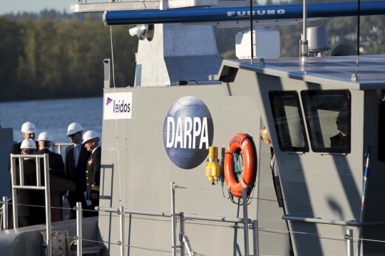 Ini wujud kapal perang tanpa awak 'Sea Hunter' buatan AS