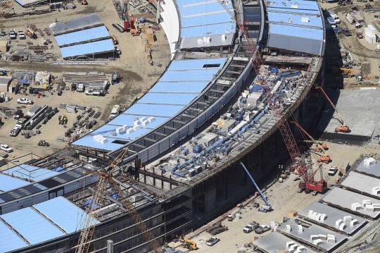 Melihat megahnya pembangunan Apple Campus 2