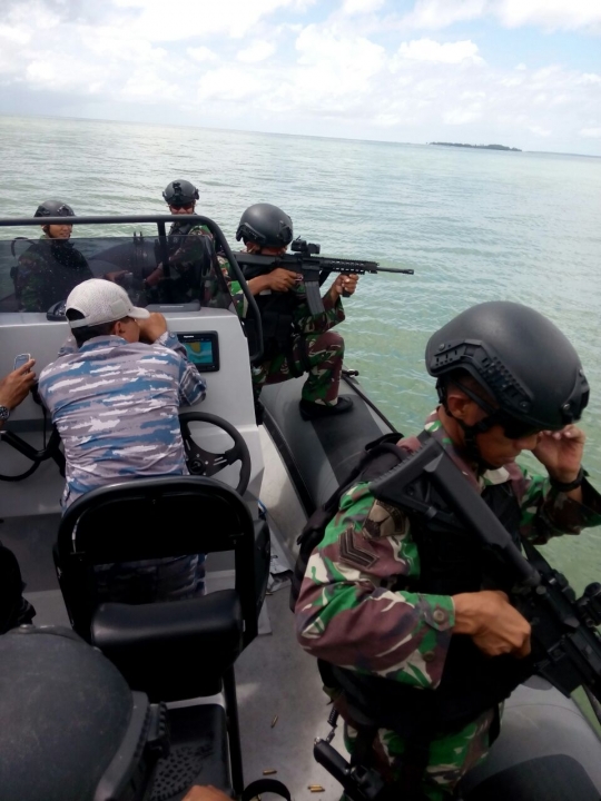 Mengintip aksi pasukan elite TNI di Tarakan