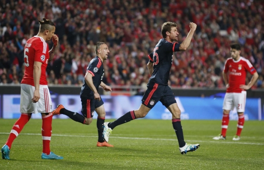 Imbangi Benfica, Bayern Munich lolos ke semifinal