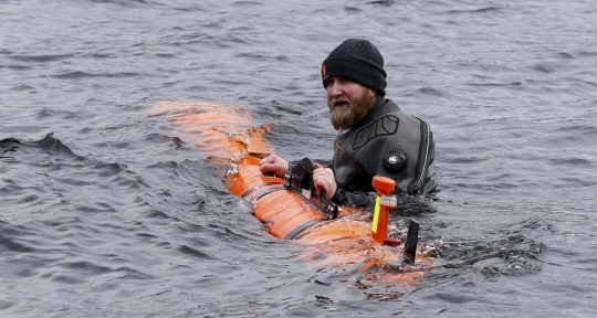 Munin, robot canggih pemburu monster Nessie di Danau Loch Ness