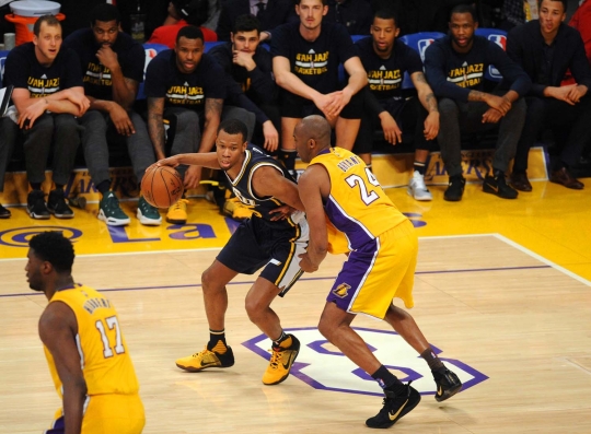 Tembakan maut Kobe Bryant di laga terakhir