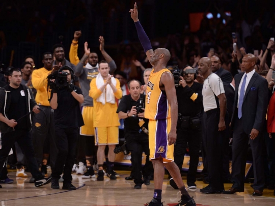 Tembakan maut Kobe Bryant di laga terakhir