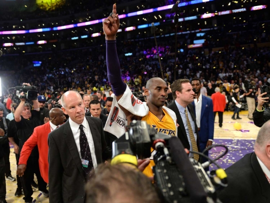 Tembakan maut Kobe Bryant di laga terakhir