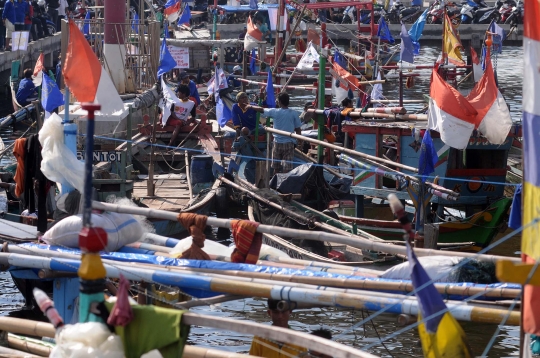 Ribuan nelayan 'segel' Pulau G di Teluk Jakarta