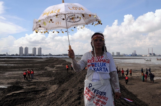 Ribuan nelayan 'segel' Pulau G di Teluk Jakarta