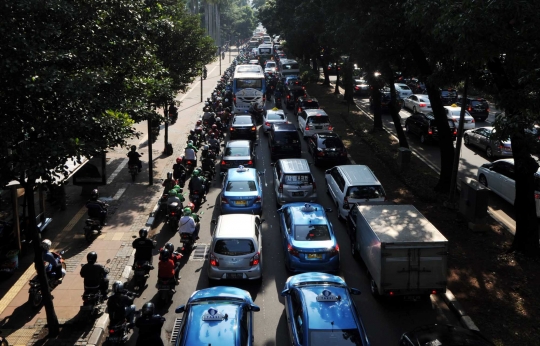 Tanpa 3 in 1, kawasan Sudirman-Thamrin makin macet parah