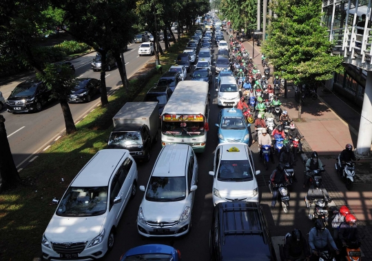 Tanpa 3 in 1, kawasan Sudirman-Thamrin makin macet parah