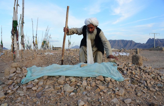 Menengok kondisi 'kuburan Taliban' di Afghanistan