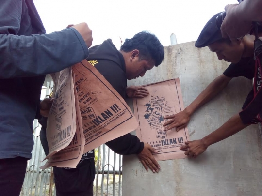 Aksi anak Punk yang peduli lingkungan di Hari Bumi Sedunia