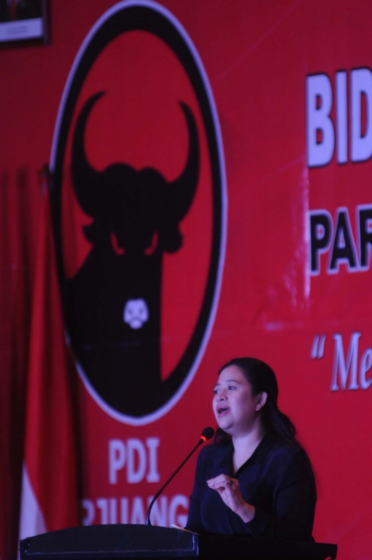 Pukul gong, Puan gantikan Megawati buka Rakor Kemaritiman PDIP