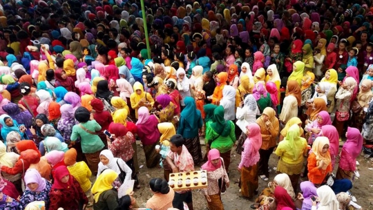 Rekor, 11.029 perempuan semarakkan peringatan Hari Kartini di Kediri
