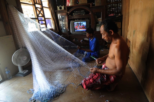 Nelayan Dadap menjerit hasil tangkapan berkurang drastis