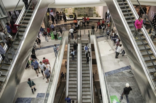 Megahnya Mall of Africa, mal terbesar di Afrika