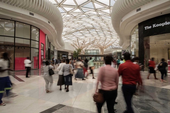 Megahnya Mall of Africa, mal terbesar di Afrika