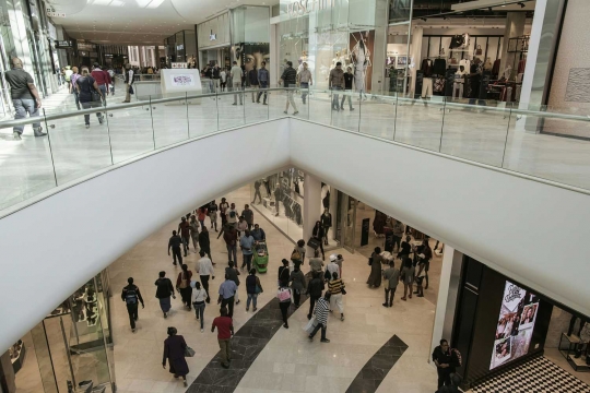 Megahnya Mall of Africa, mal terbesar di Afrika