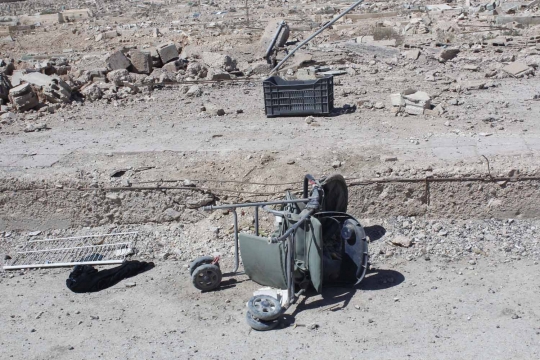Melihat lebih dekat jejak kekejaman ISIS di Palmyra